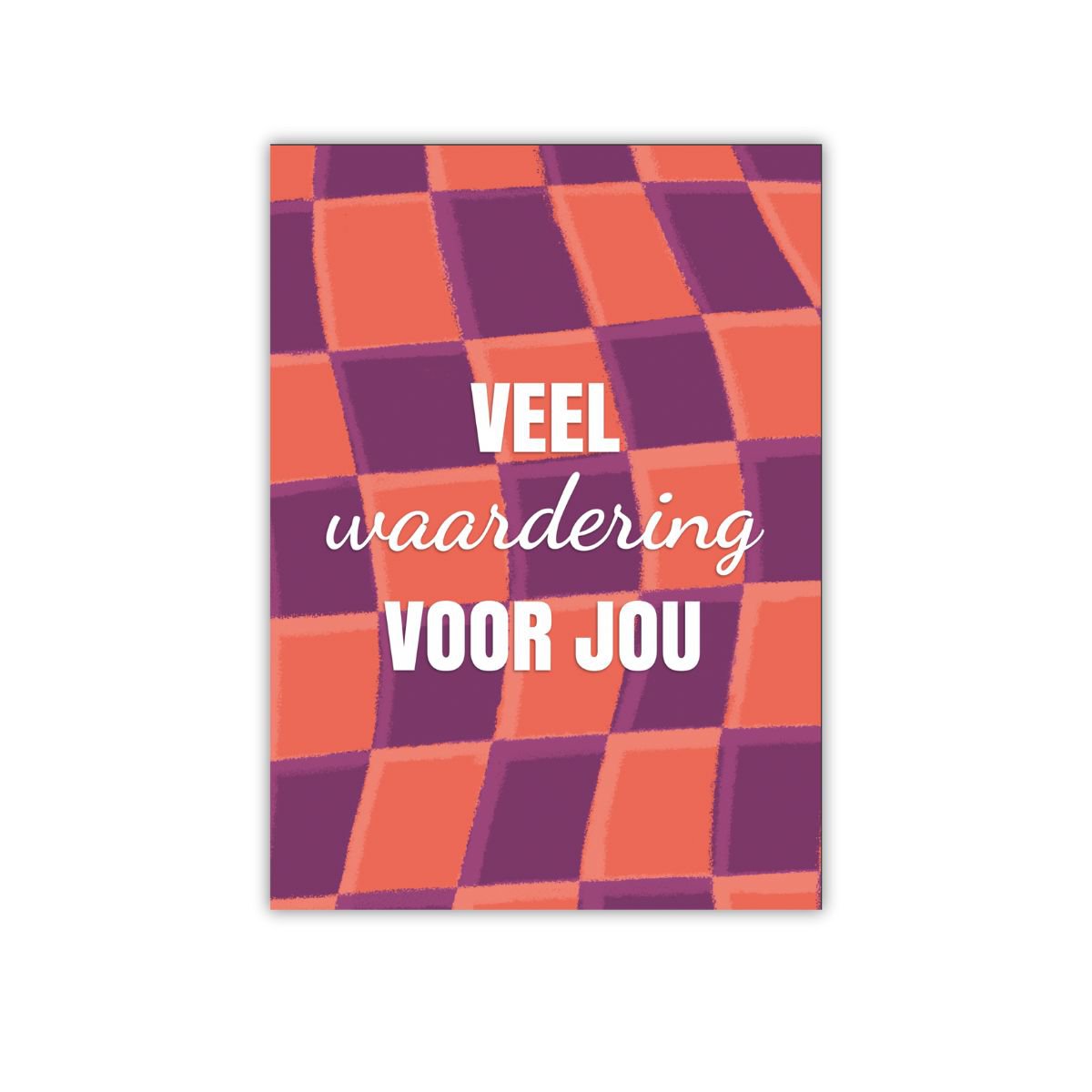 Waarderingskaart 'Waardering voor jou'