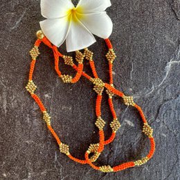 collar Dokra hecho a mano "Summerlove"