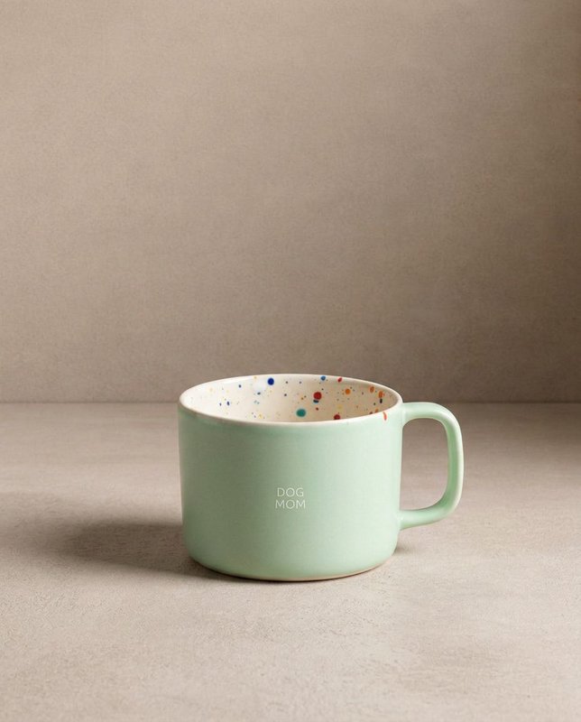 Green/White Mug 450ml