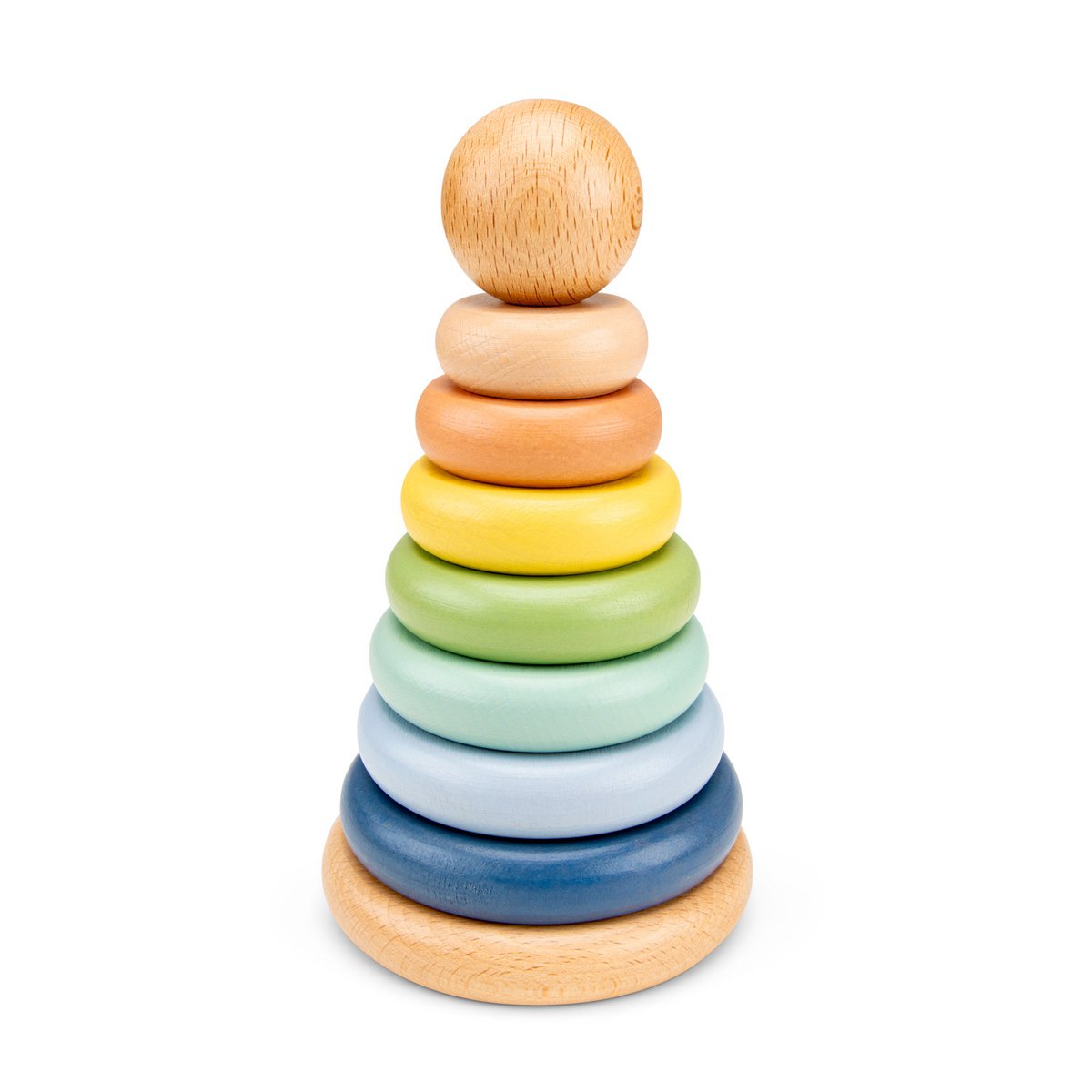 Anillos de apilamiento de madera