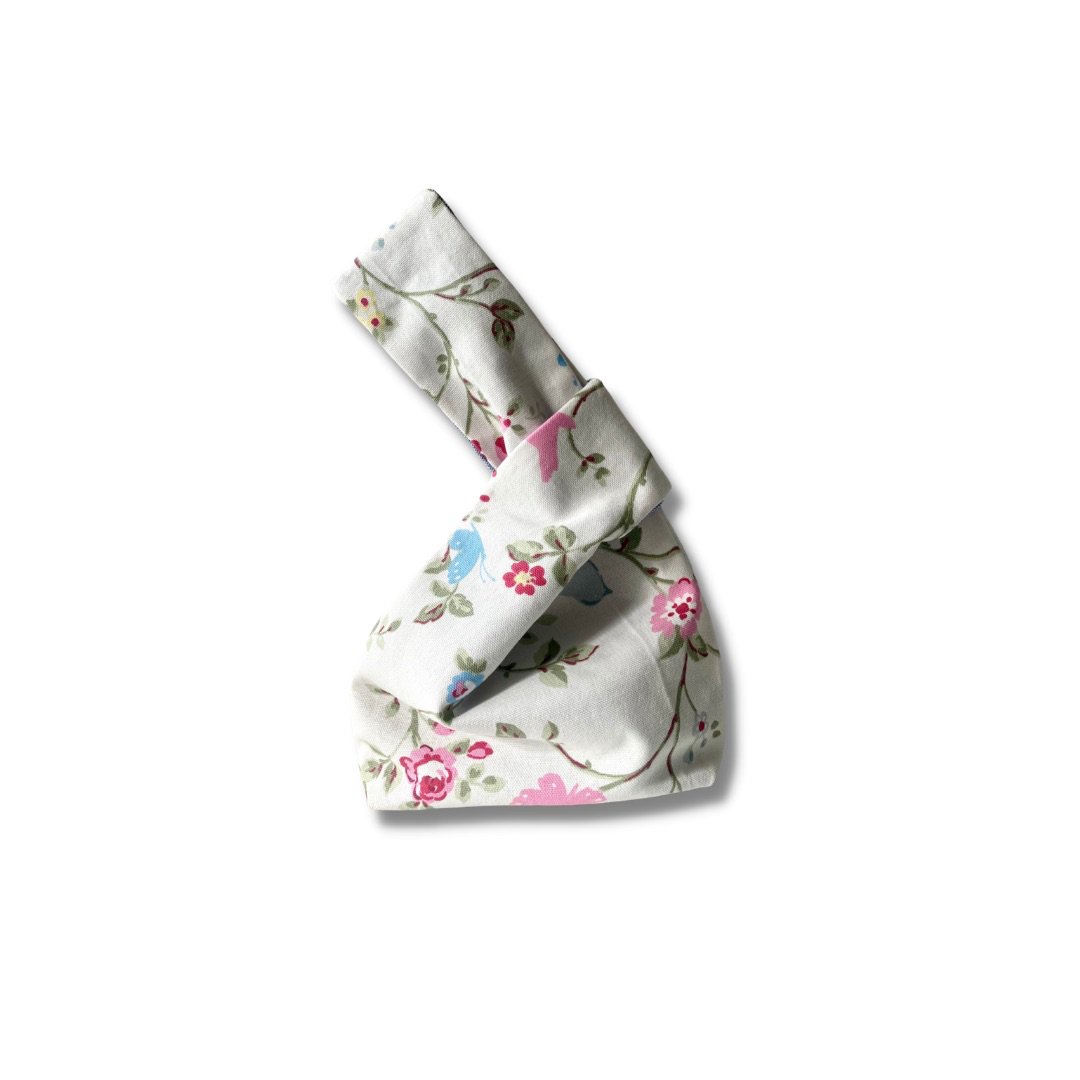Rose Garden Japanese knot bag