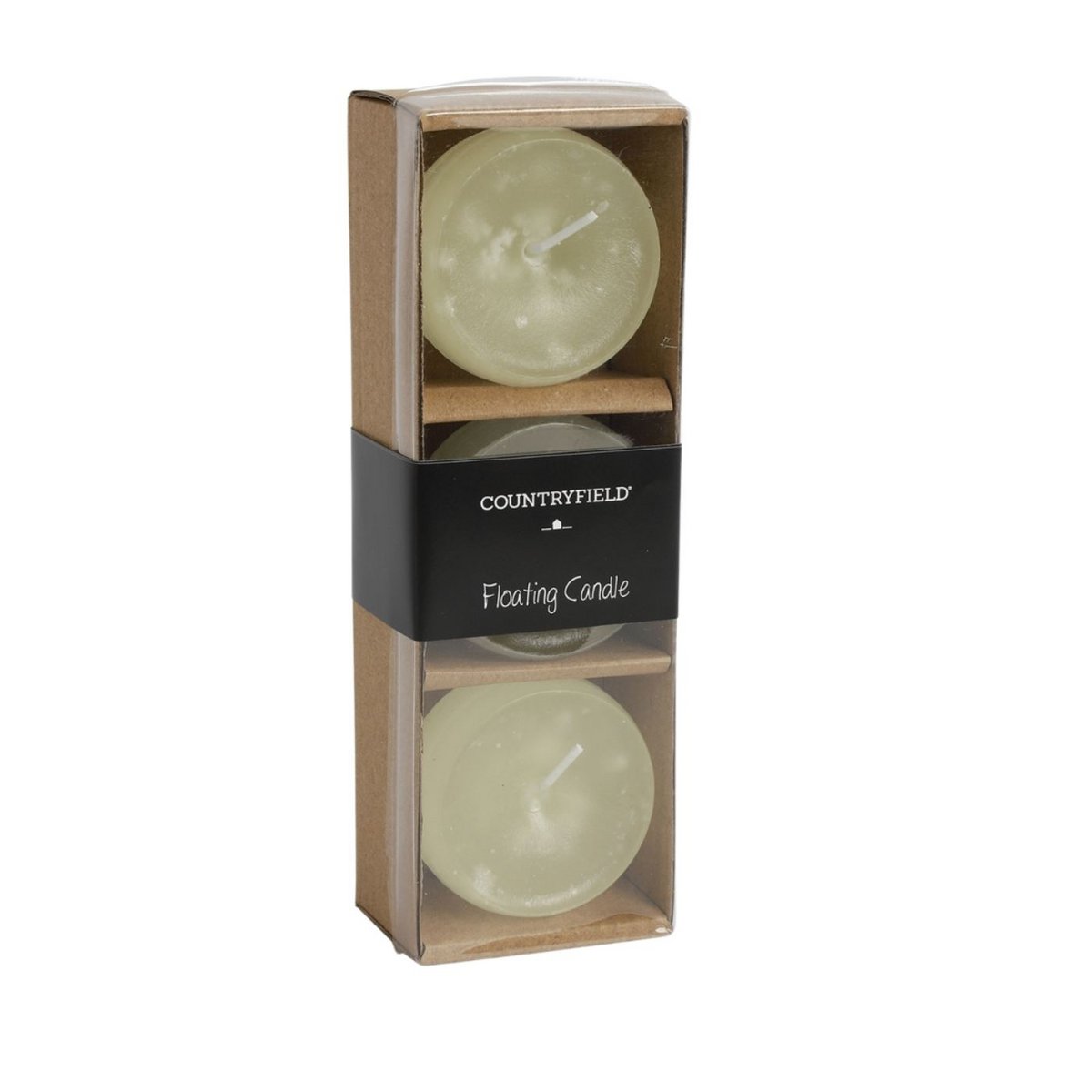 Countryfield Floating Candles Bollie Crème