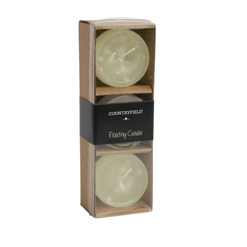 Countryfield Floating Candles Bollie Crème