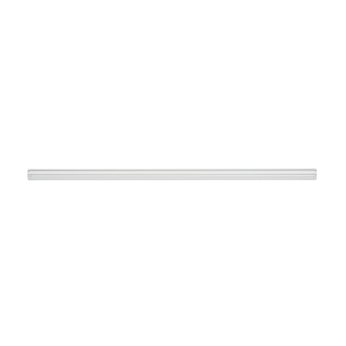 Glazen rietje, herbruikbaar, lengte 20 cm, 7 stuks.