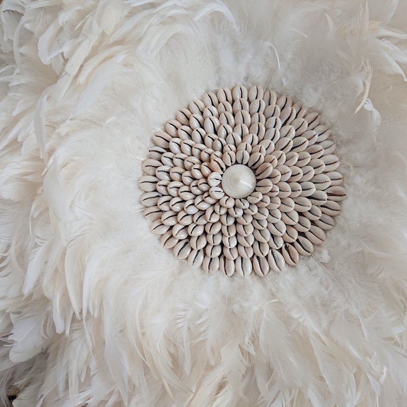 JUJU HAT WHITE, SHELL - 50 cm