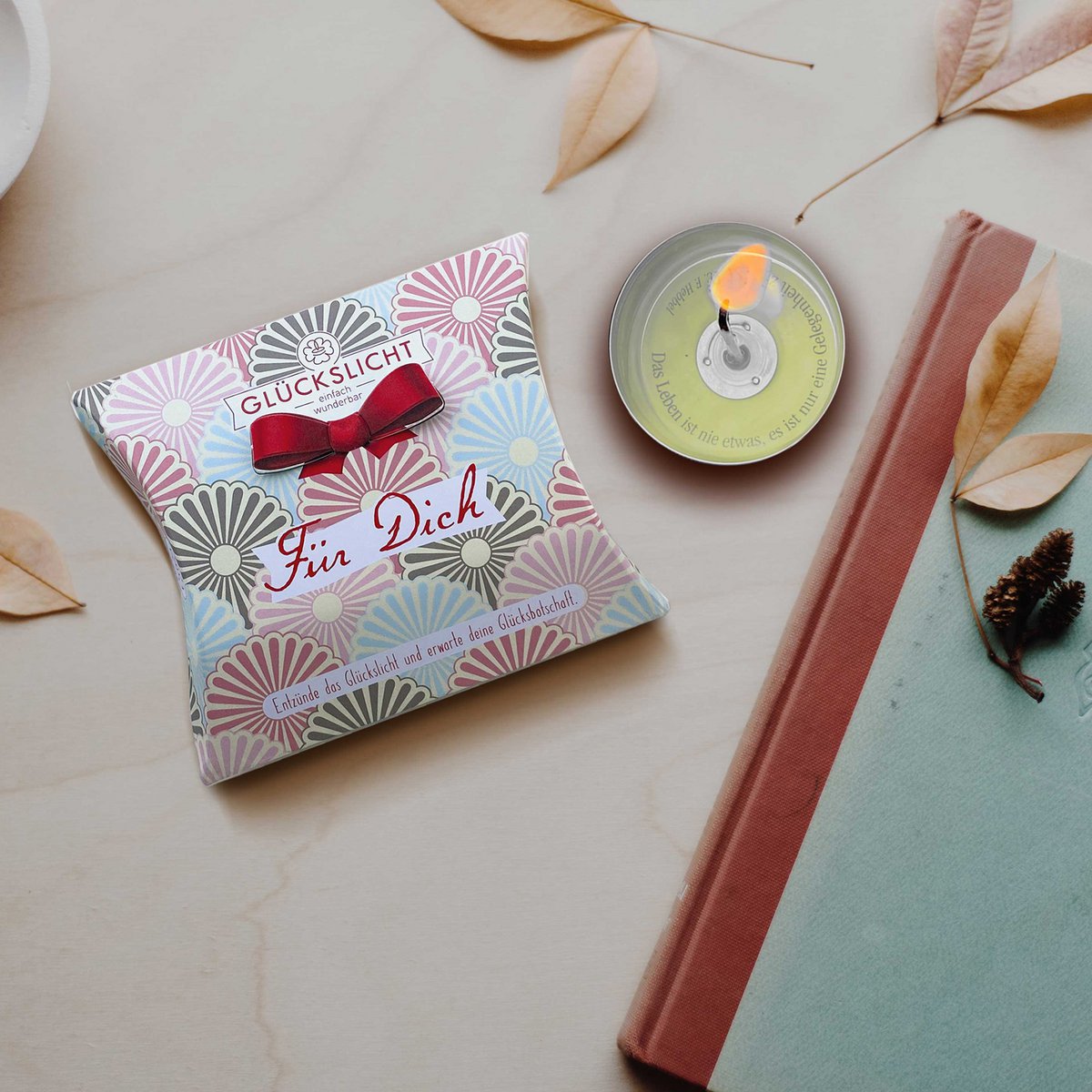 Lucky light / In a gift box with a cut-out bow 🎀 / Vintage / For you