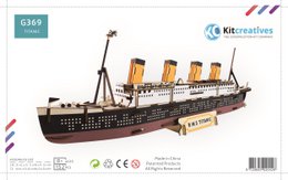 Titanic-Bausatz aus Holz