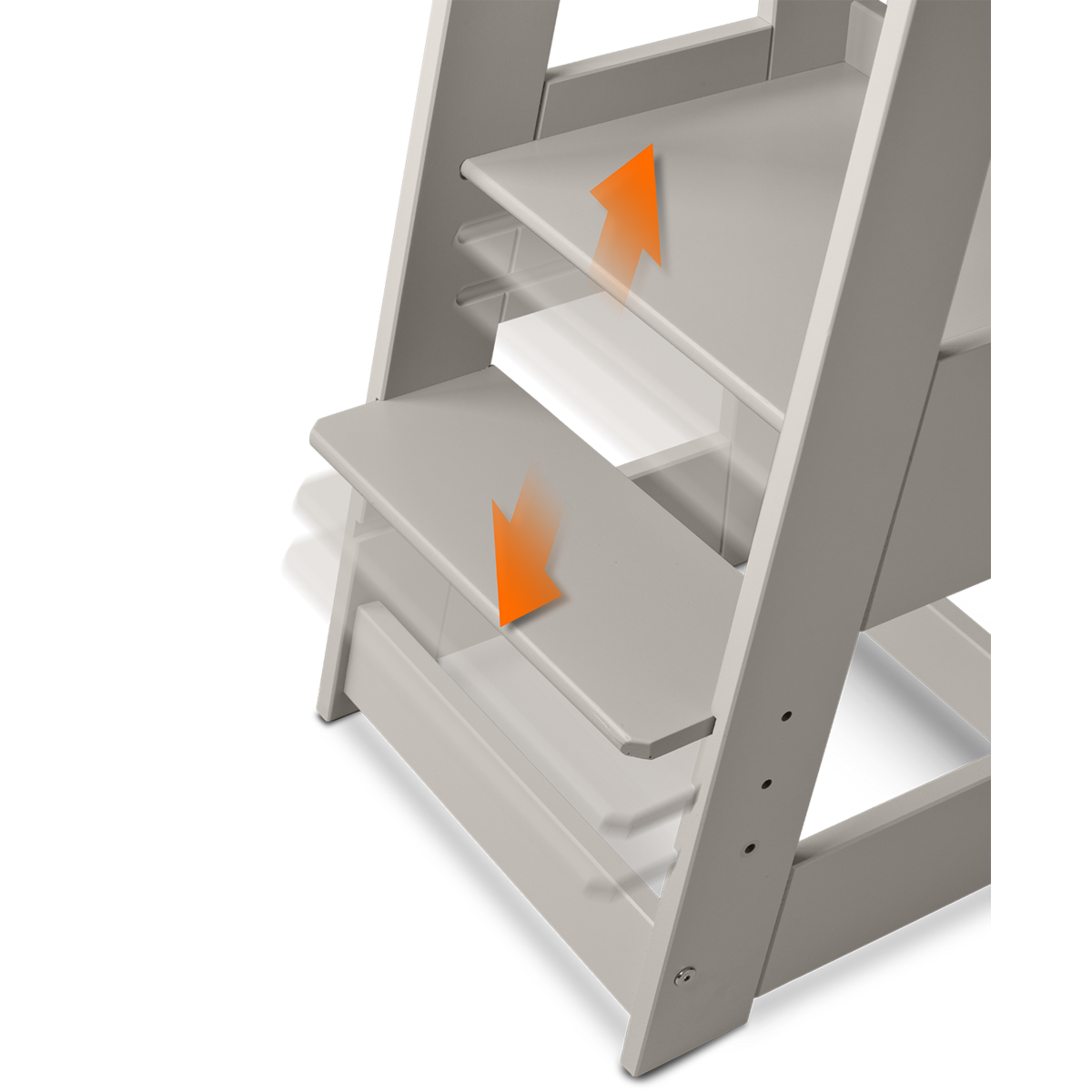 tiSsi® Lernturm FELIX  Buche STORMY GREY