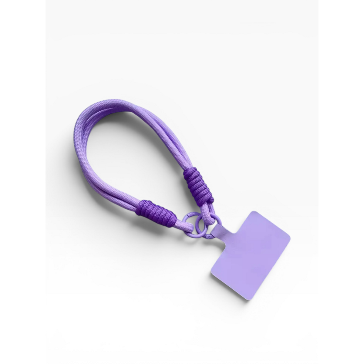 Keychain - cell phone chain - purple