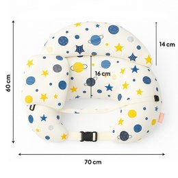 Nursing Pillow with Removable Cover – Soft Plush Material 