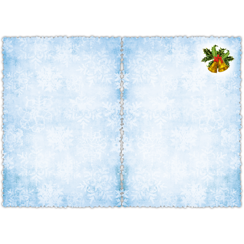 Romantische kerstwenskaart
