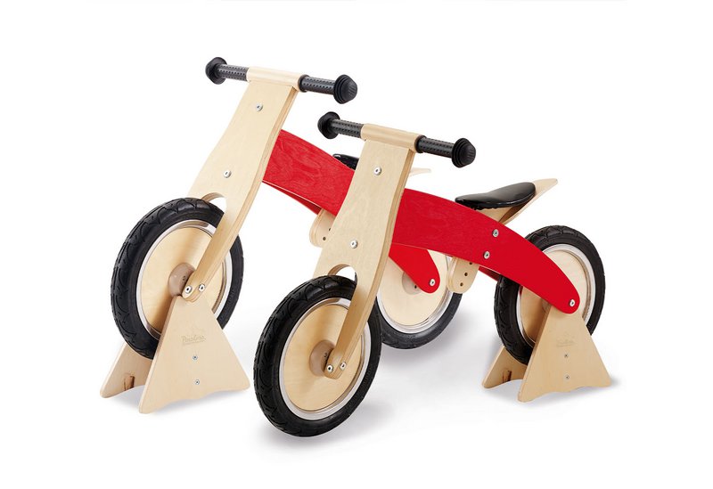 Stand for balance bicycles
