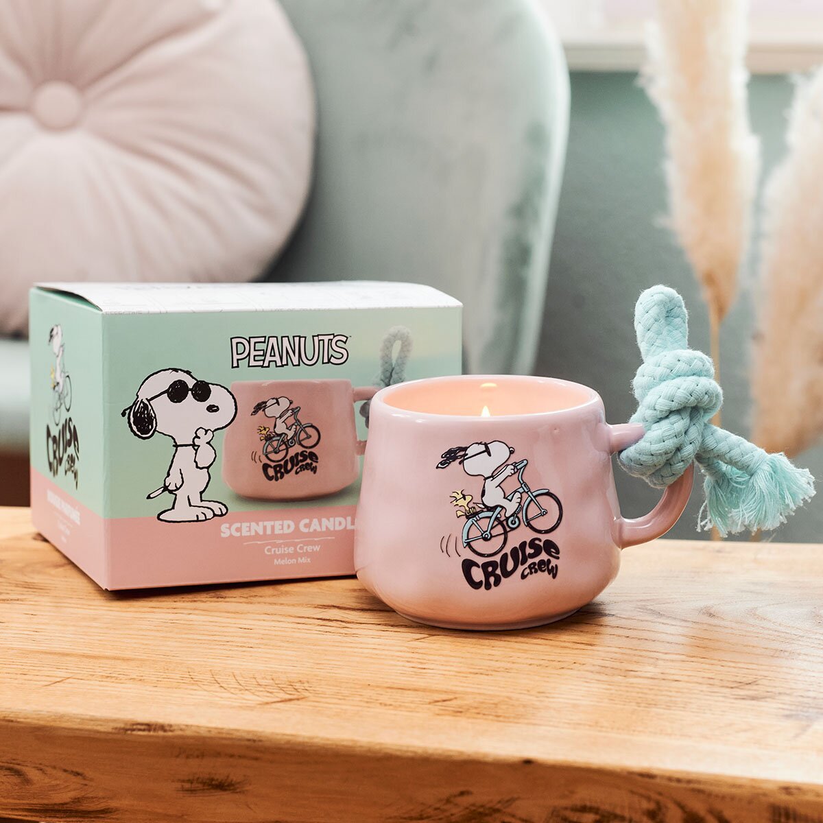 Świeca zapachowa Peanuts Rope Cup Cruise Crew - 200g