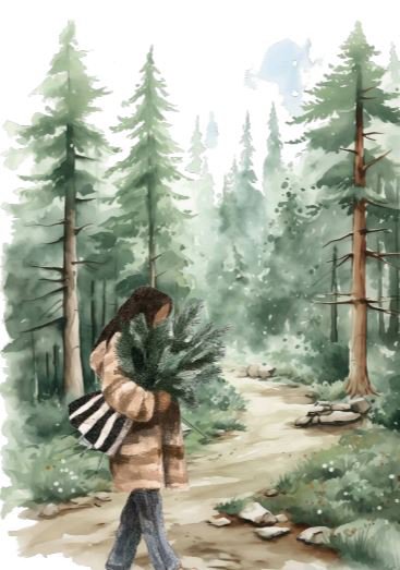 Sustainable map - Winter Strolling