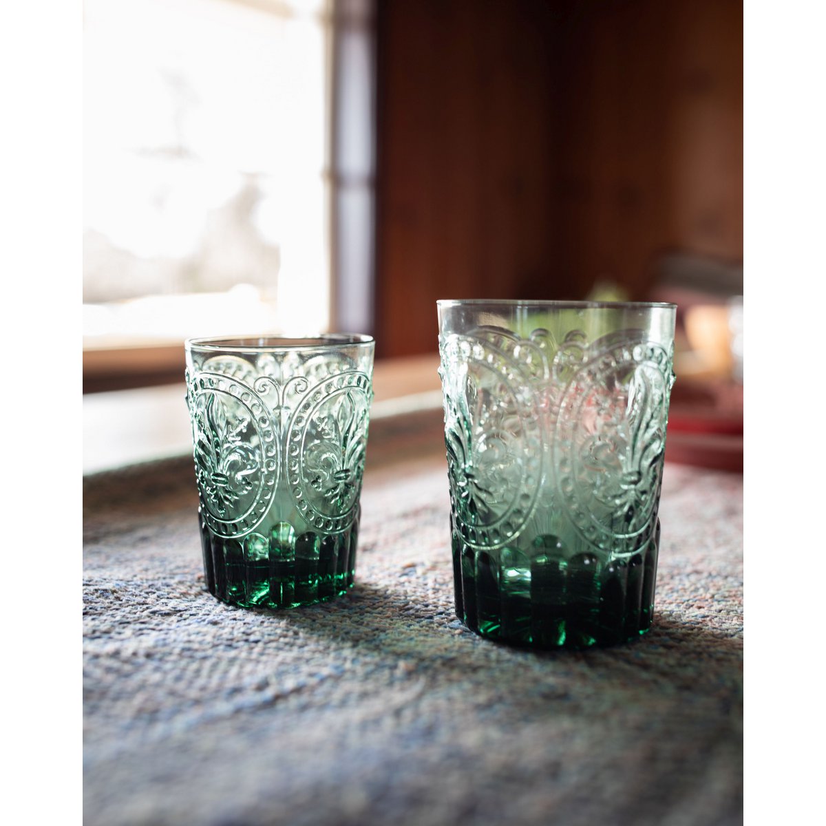 Fiore di Firenze glas klein, blauw