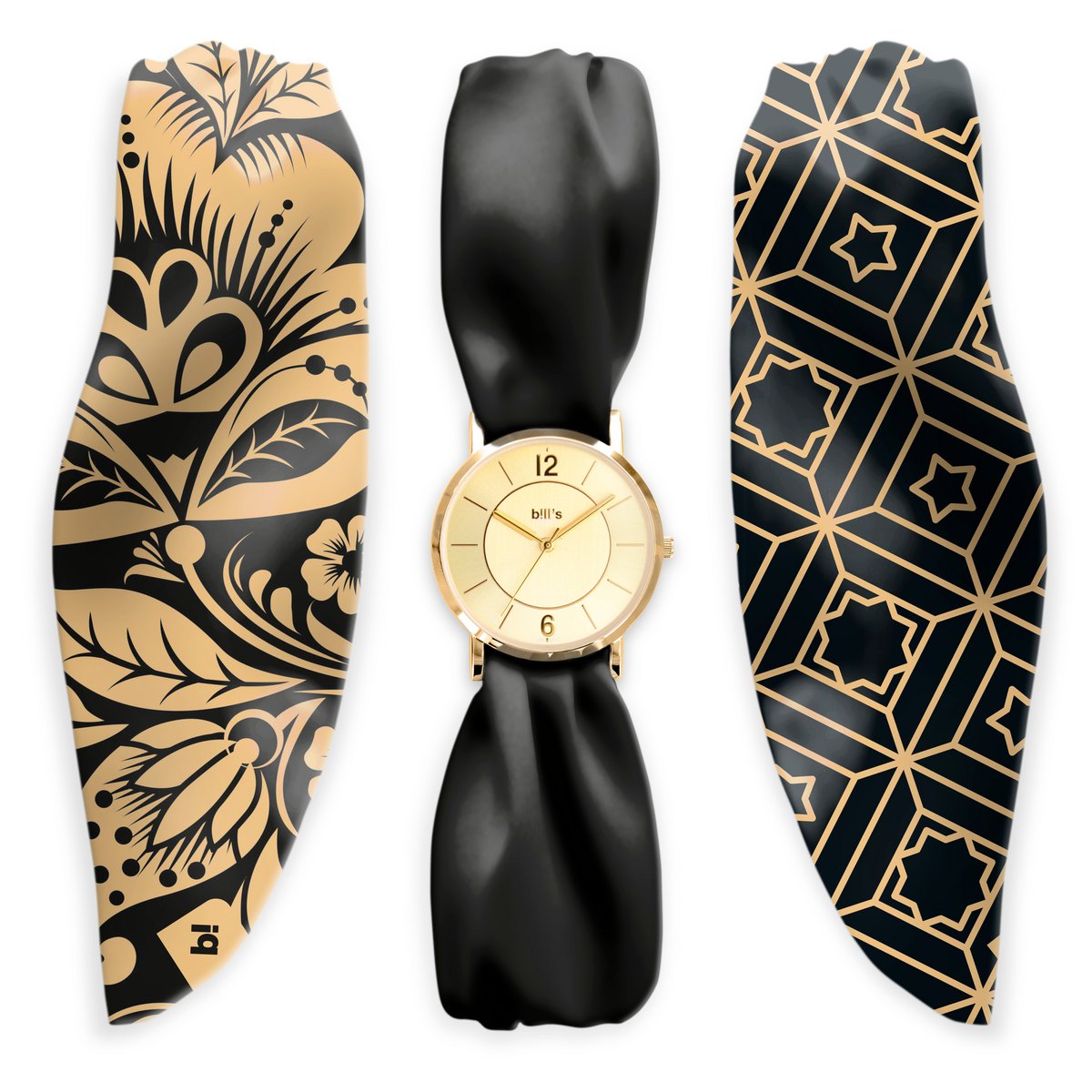 TREND Horloge - Donker goud