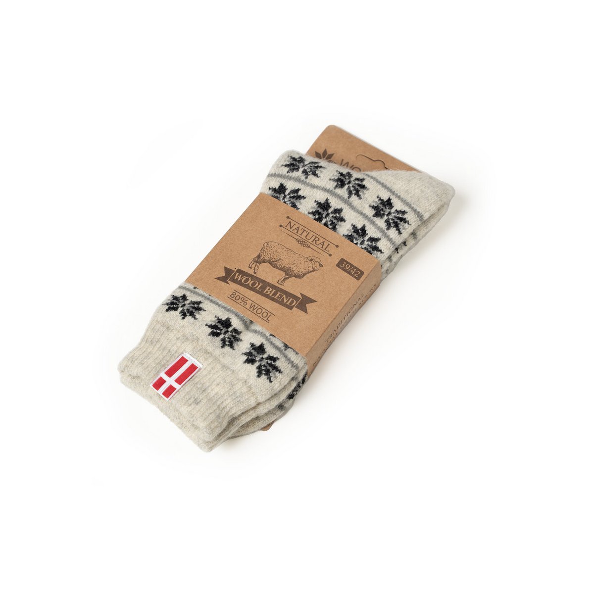 Calzini di lana scandinavi "Danimarca"