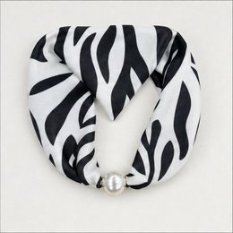 HS Pearl Scarf Zebra Print - Multiple Colors