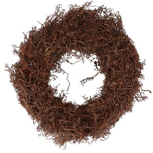 Natural wreath of vine stems, grape clusters, D45cm