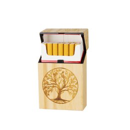 Paket von Zigaretten Musterbaum des Lebens