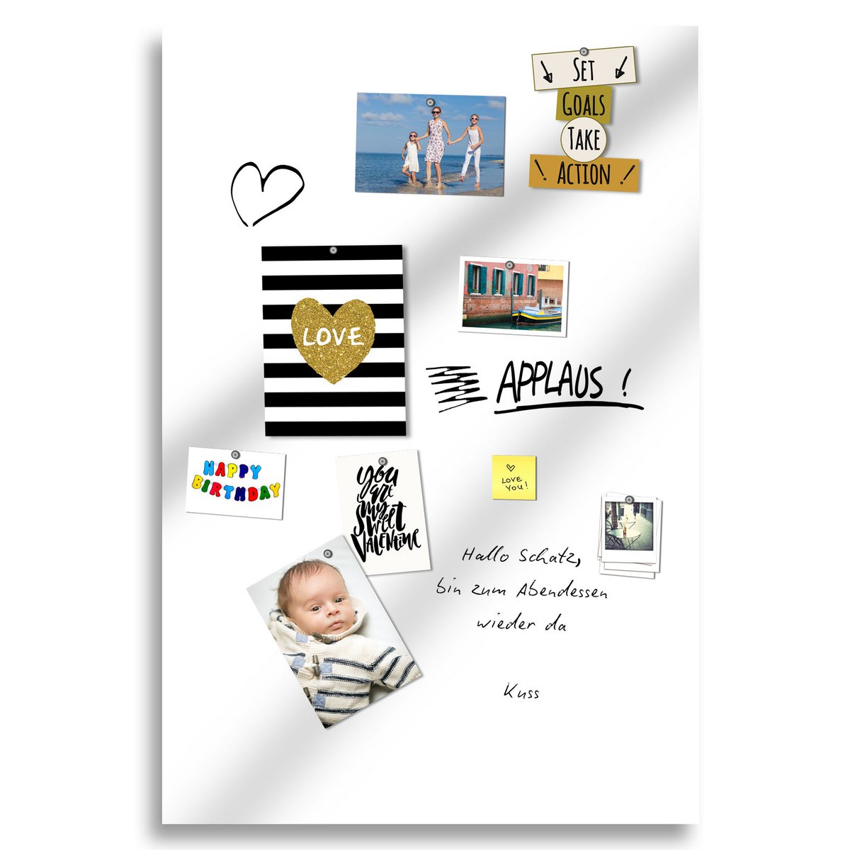 Lavagna magnetica - 180x120 cm