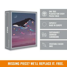 Walvis Legpuzzel (500 stukjes)