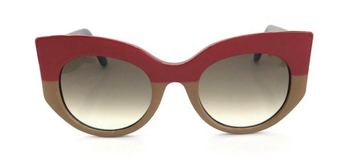 Gustavo Eyewear- G13 - Burnt Orange / Beige