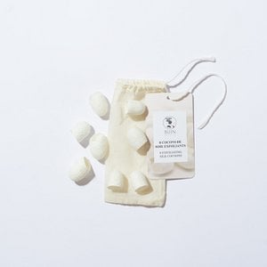 100% natural exfoliating silk cocoons