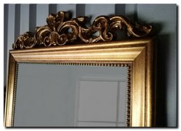 Miroir Rufino Or Antique