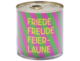 Cancake Friede Freude Feierlaune, Neon Grün/Lila, Marmor Kuchen