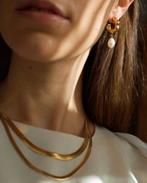 Barretta - Bridal Pearl Earrings