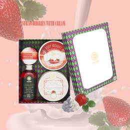 Gift Set Strawberries and Cream (4 items)
