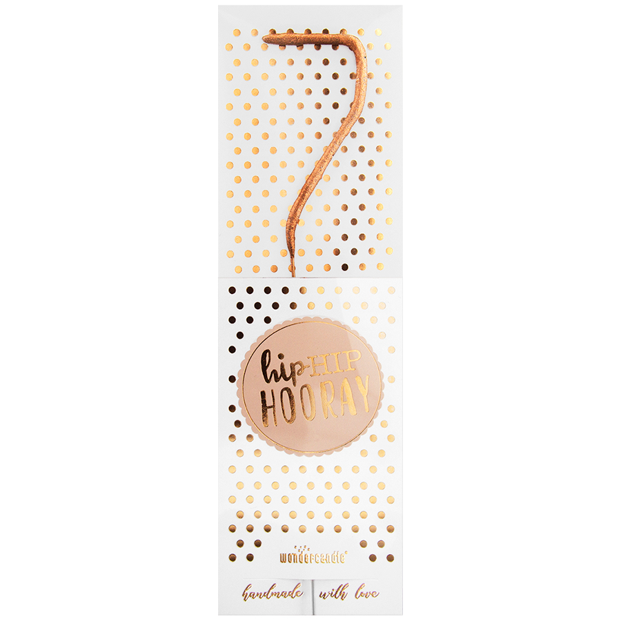 Hiphip hooray Roségold 290 Sortiment 144 Wondercandle® classic
