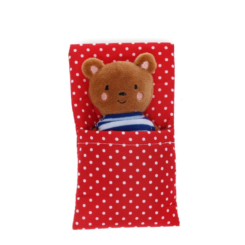 Mini ours dans une petite boîte