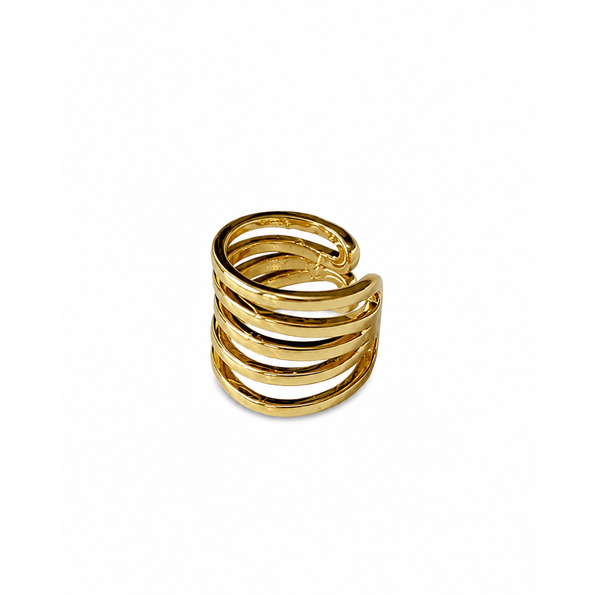 MULTIPLE RING – Ear Cuff Multiple Rings Gold