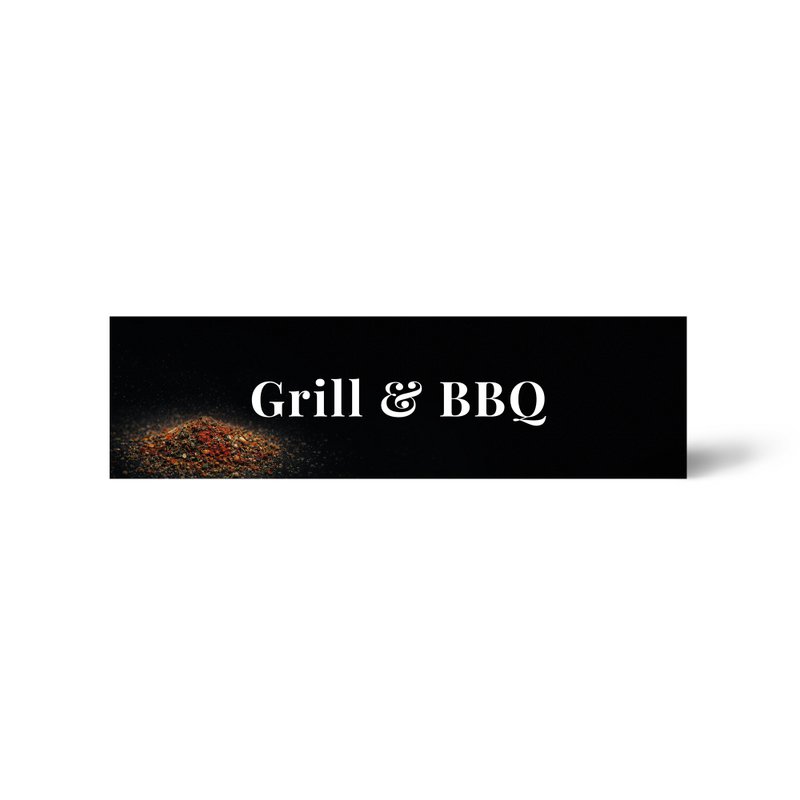 Topper-Aufkleber Grill & BBQ