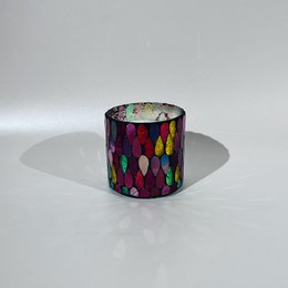 Bunte Wonderlight-Kerzen / Kerzenhalter