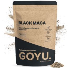 Sort Maca pulver økologisk - 100 gram