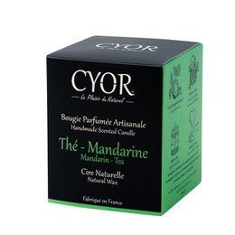 Mandarine Tee natürliche Kerze