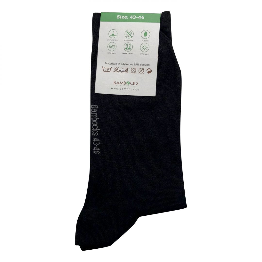 Calzini Bambocks Bamboo 4 paia Neri