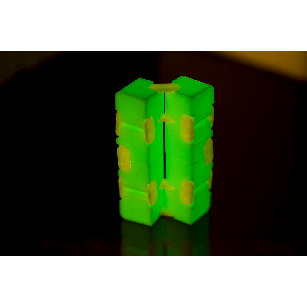 Fidget Toy, Infinity Cube, Glow in the Dark,
