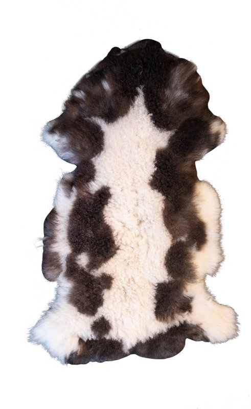PELLE DI PECORA NATURALE MULTICOLORE (90-100 CM)