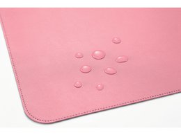 Onderlegger oprolbaar Sigel roze-zilver, 800x300x2mm imitatieleer, dubbelzijdig