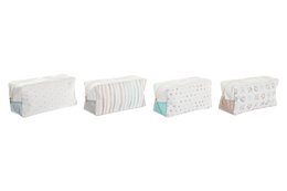 Cotton polyester needle bag in 4 assorted designs, suitable for handbags.