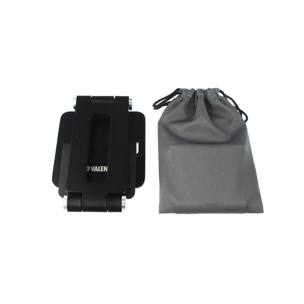 Handyhalter faltbar Alu Schwarz