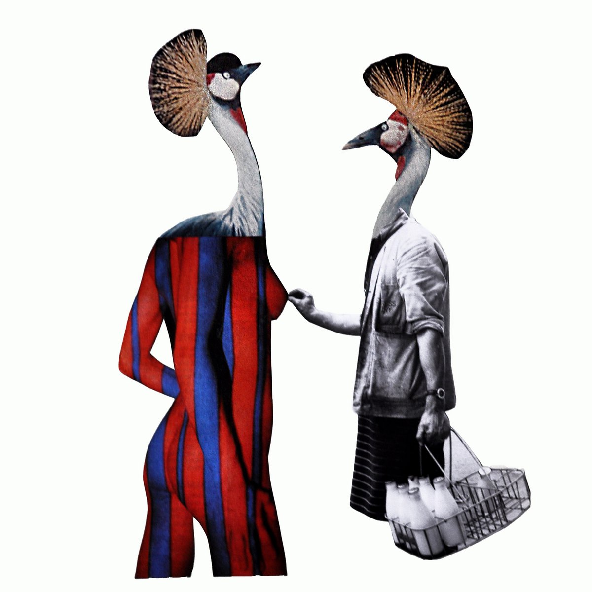 LOVE Collager - Fine Print Analog Collage