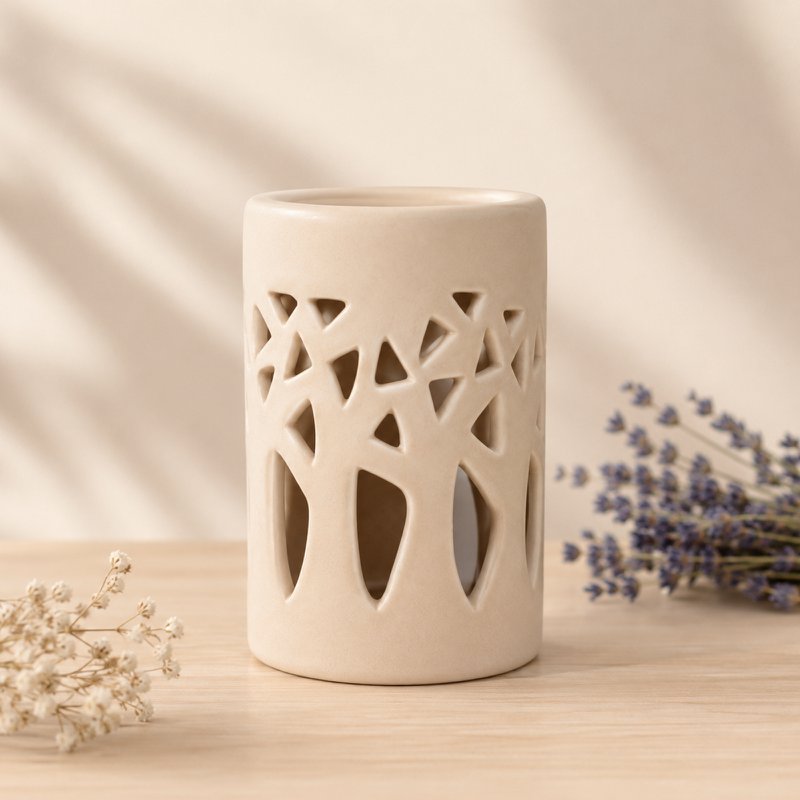 Brûle Parfum – Forêt Nude – Bougeoir Aromathérapie – Fondants, Cires Parfumées – Senteurs d’Ambiance – Idée Cadeau