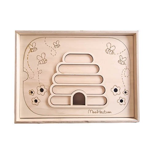 Wooden play box LID Pure play - Handmade