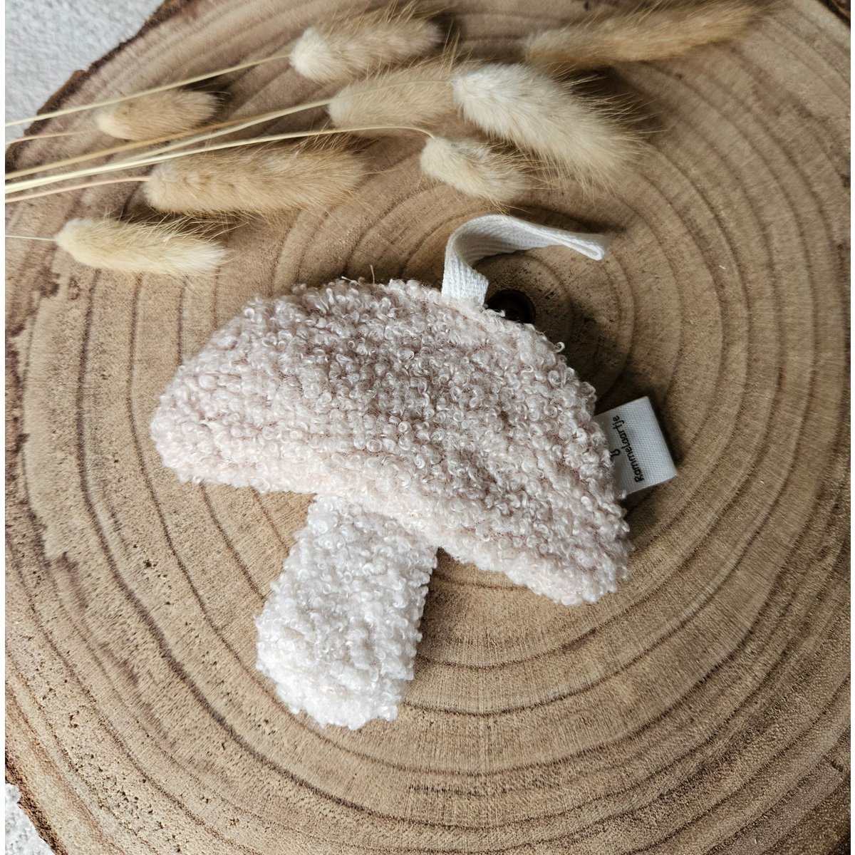 Handgemaakt Speendoekje Paddestoel