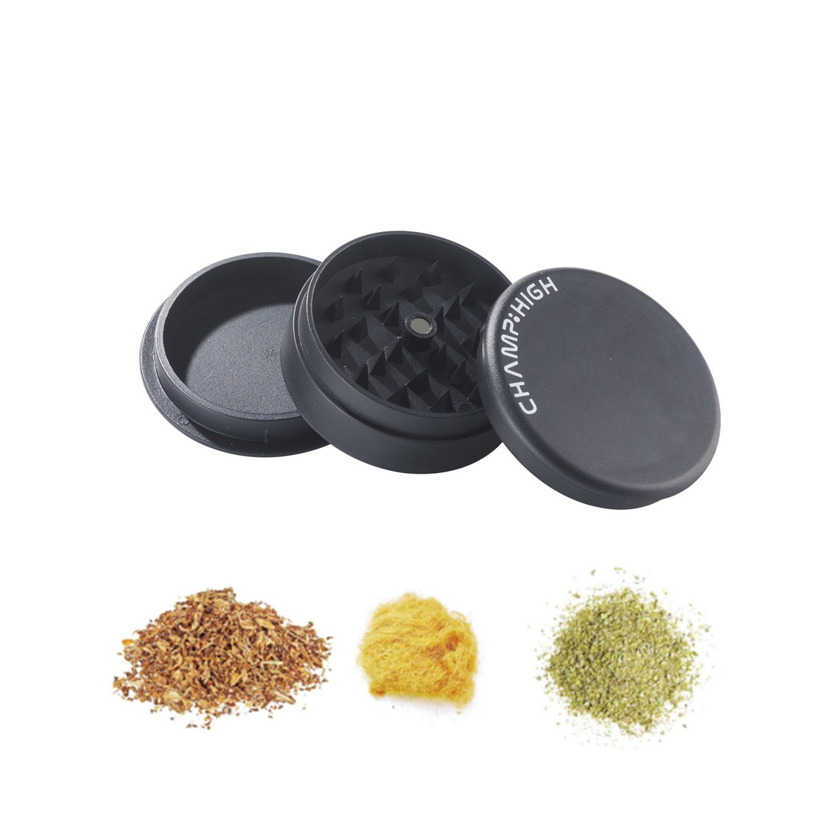 Display 24 x kruidenmolens - 60mm - Zwart & Wit